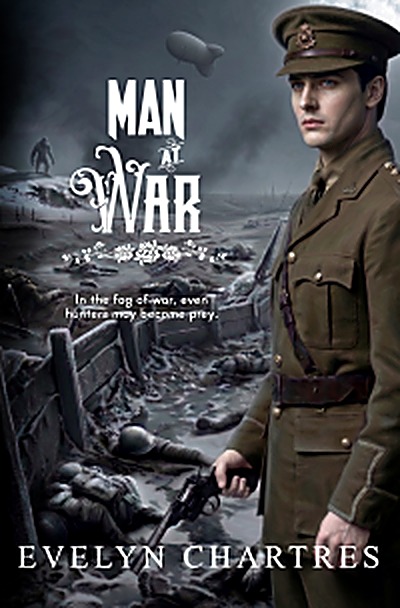 Cover of Man at War by Evelyn Chartres