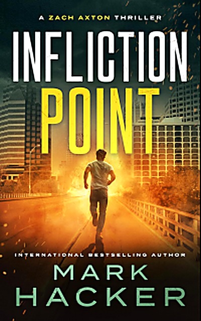 Cover of Infliction Point: A Zach Axton Thriller by Mark Hacker