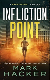 Cover of Infliction Point: A Zach Axton Thriller by Mark Hacker