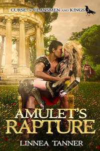 Cover of Amulet's Rapture (Curse of Clansmen and Kings Book 3) by Linnea Tanner