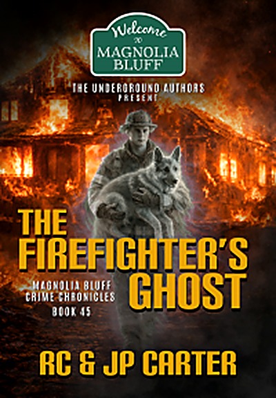 Cover of The Firefighter's Ghost by RC and JP Carter