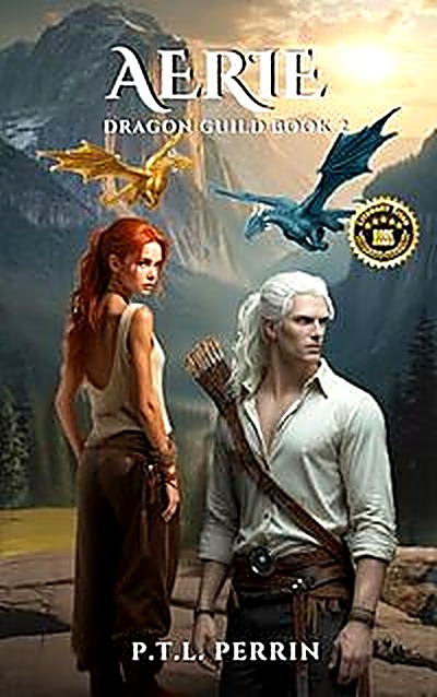 Cover of Aerie: Dragon Guild Book 2 by P.T.L. Perrin