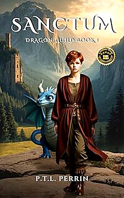Cover of Sanctum: Dragon Guild Book 1 by P.T.L. Perrin